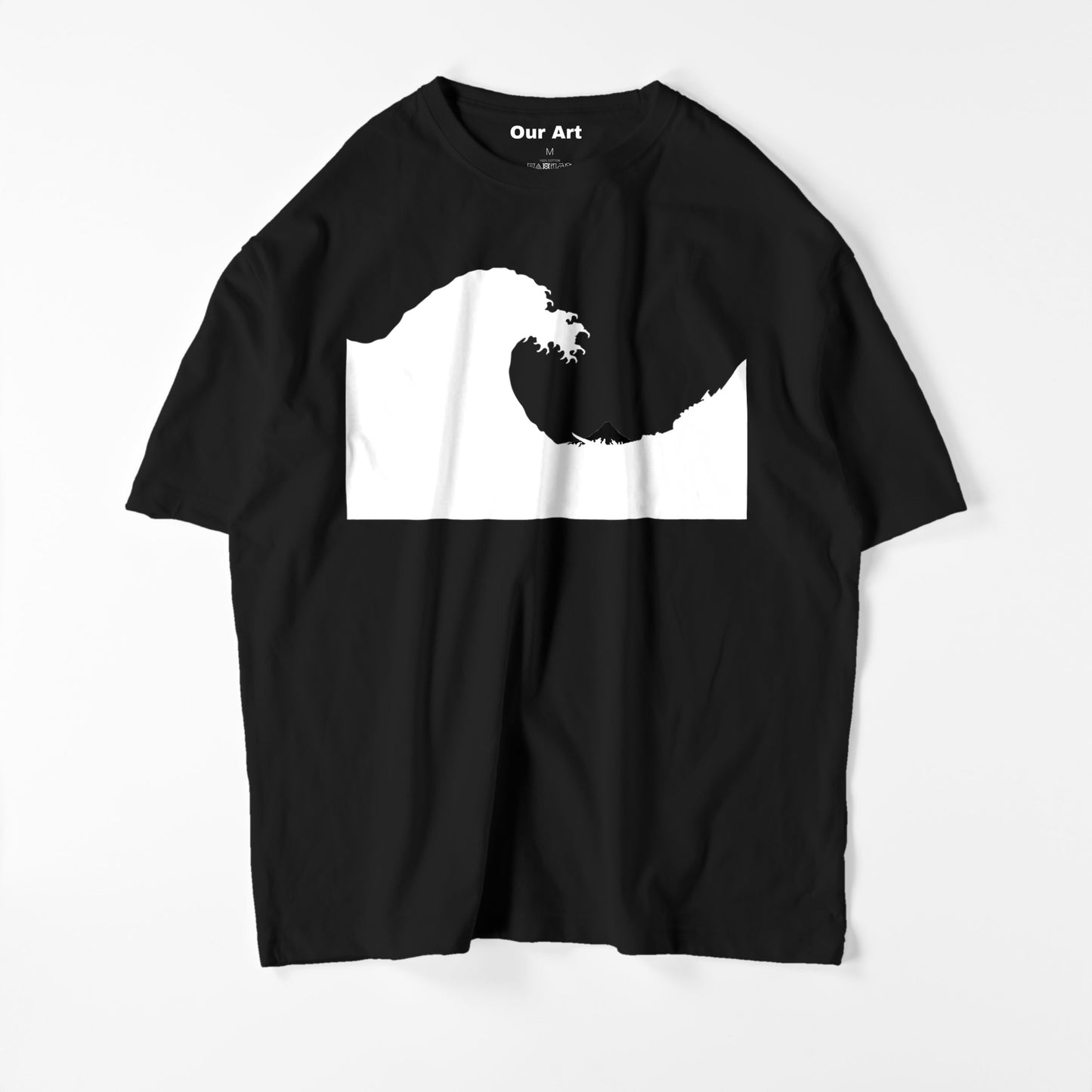 Great Wave off Kanagawa  (Black t-shirt)