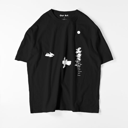 Impression Sunrise  (Black t-shirt)