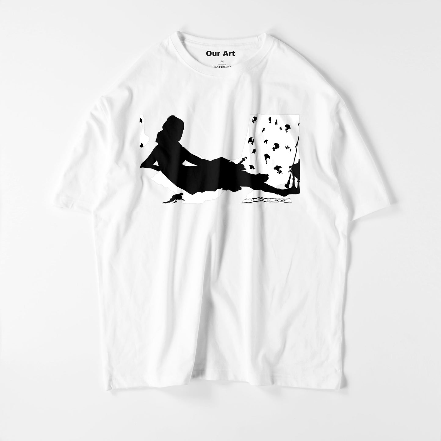 Grande Odalisque  (White t-shirt)