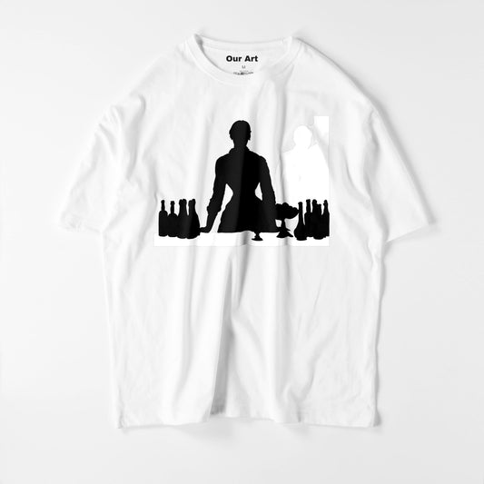 Un bar en el Folies Bergere (camiseta blanca)