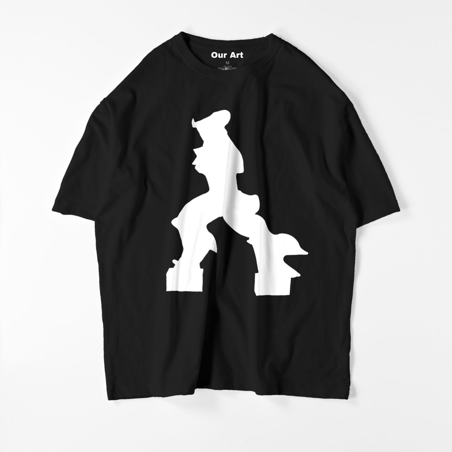 Formas únicas de continuidad en el espacio (camiseta negra)